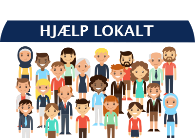 Hjælp lokalt